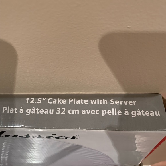 Ceramic plate with server - Picture 3 of 4